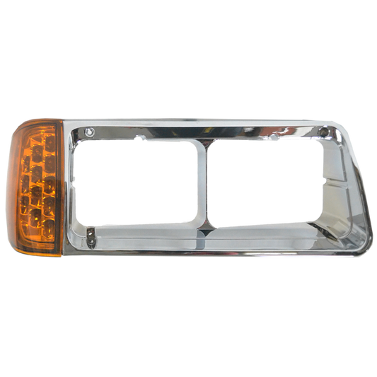 BEZEL W/SIGNAL LAMP CHROME FREIGHTLINER