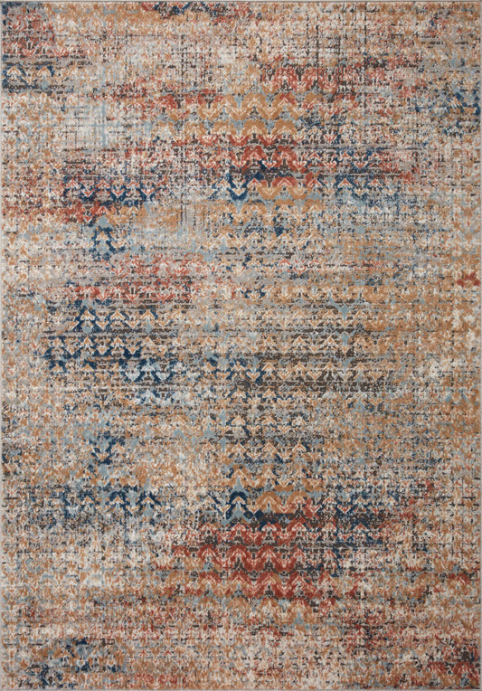 The Rug Corner Loloi II Bianca Ocean / Spice