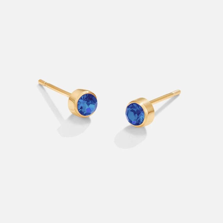 Birthstone Stud Earrings