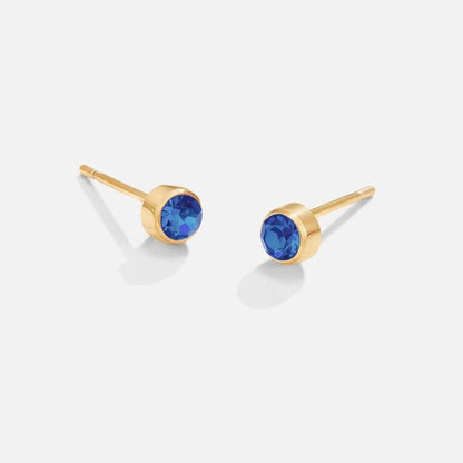 Birthstone Stud Earrings