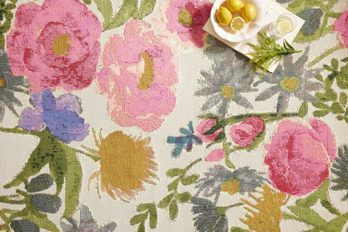 The Rug Corner Loloi II Botanical Ivory / Multi