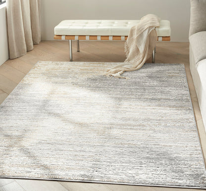 The Rug Corner Calvin Klein CK011 Verdant VRD01 IVGRY Area Rugs