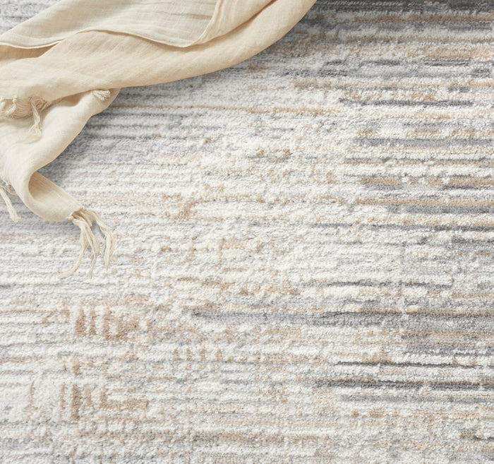 The Rug Corner Calvin Klein CK011 Verdant VRD01 IVGRY Area Rugs