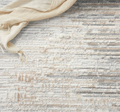 The Rug Corner Calvin Klein CK011 Verdant VRD01 IVGRY Area Rugs