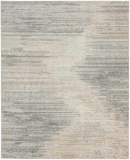The Rug Corner Calvin Klein CK011 Verdant VRD01 IVGRY Area Rugs