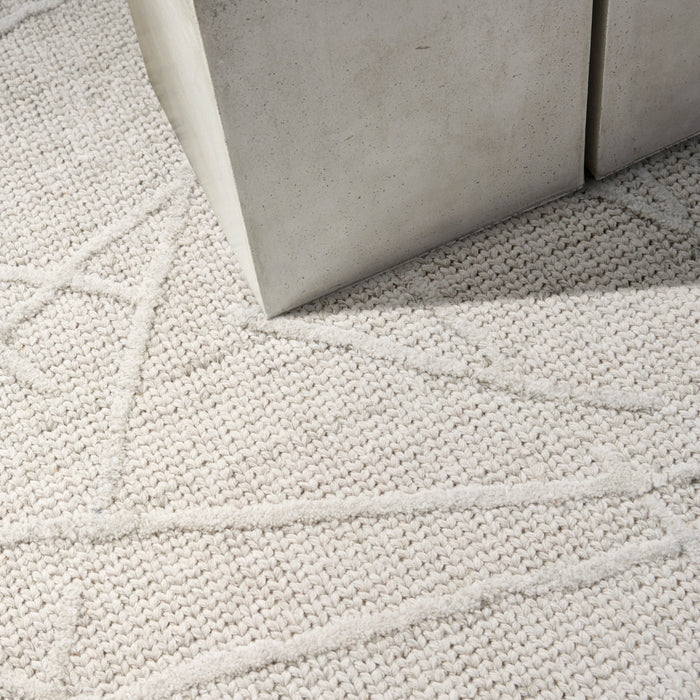 The Rug Corner Calvin Klein Calvin Klein Wander - Ivory/Grey Area Rug WND01