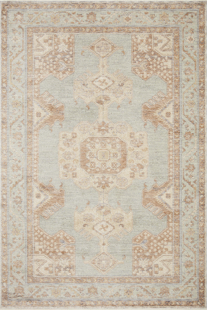 The Rug Corner Magnolia Home by Joanna Gaines x Loloi Carlisle Seafoam / Taupe