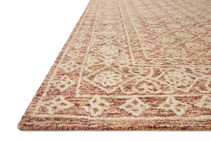 The Rug Corner Loloi Cecelia Rust / Natural