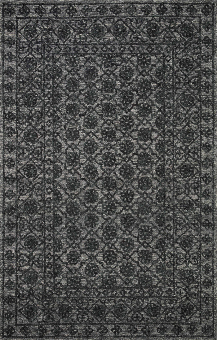 The Rug Corner Loloi Cecelia Smoke / Dk. Grey