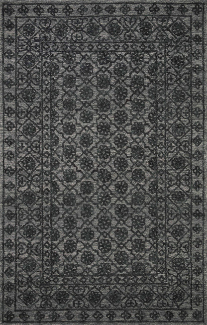The Rug Corner Loloi Cecelia Smoke / Dk. Grey