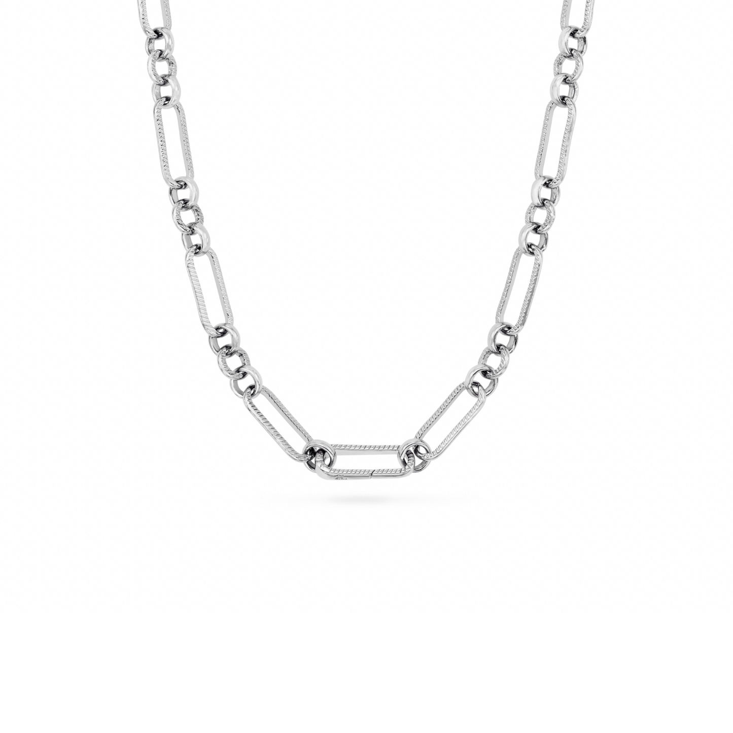 Mother of Pearl Heart Bracelet (Silver)