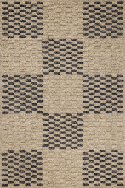 The Rug Corner Chris Loves Julia x Loloi Chris Loves Julia - Bradley Beige / Midnight Area Rug