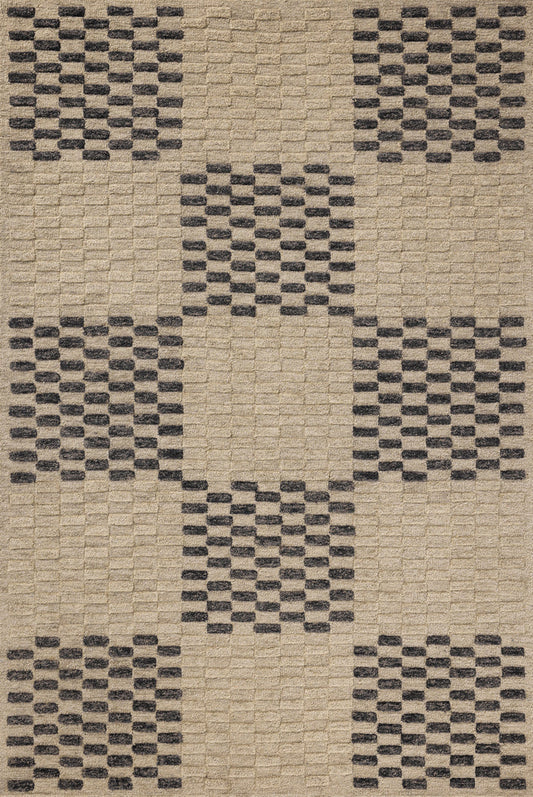 The Rug Corner Chris Loves Julia x Loloi Chris Loves Julia - Bradley Beige / Midnight Area Rug