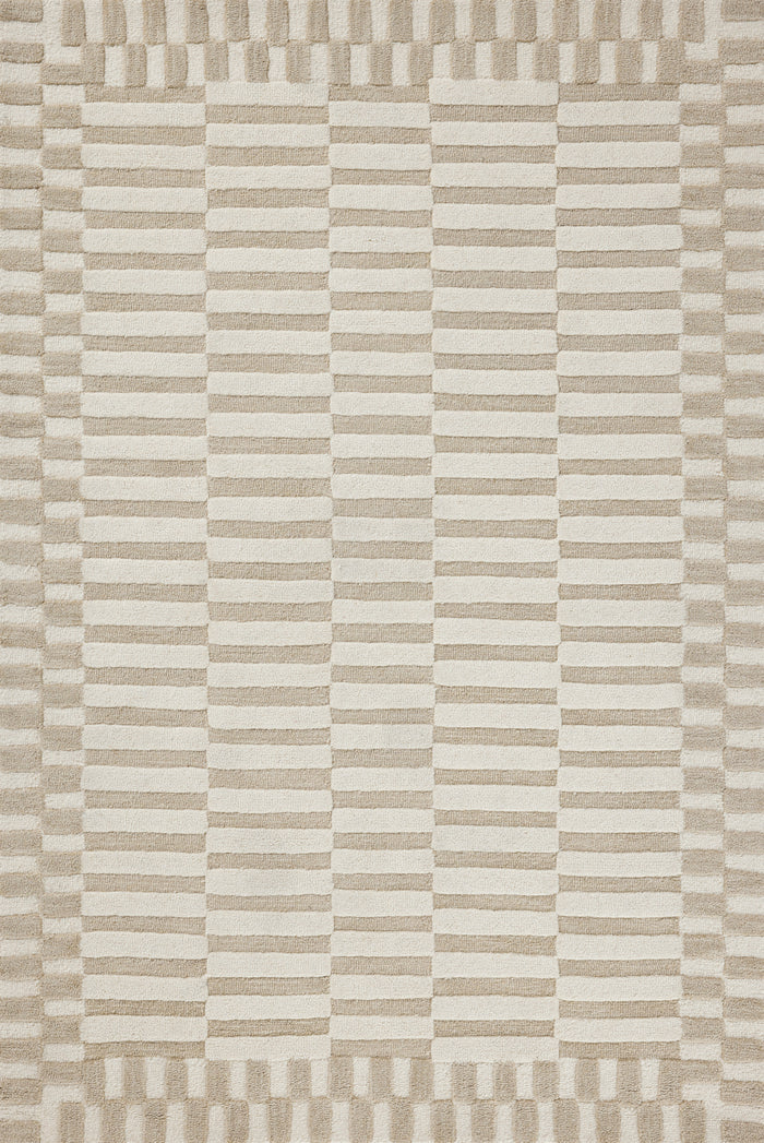 The Rug Corner Chris Loves Julia x Loloi Chris Loves Julia - Bradley Ivory / Beige Area Rug