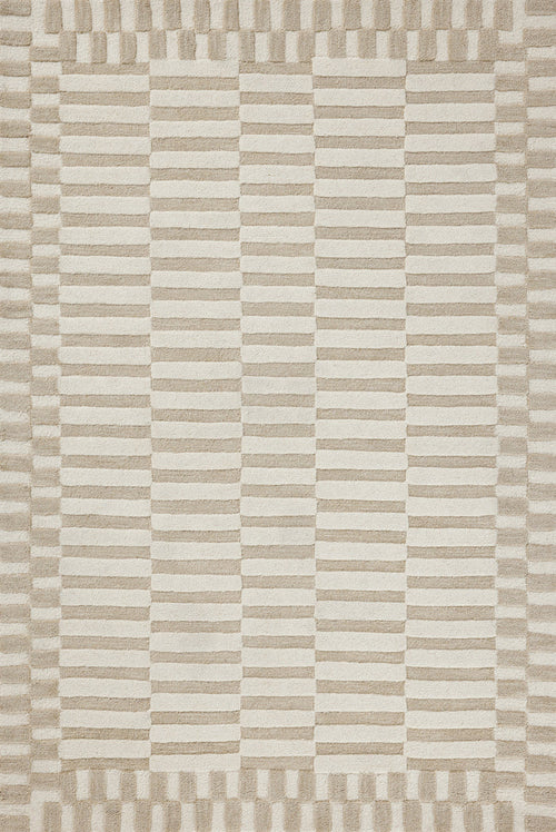 The Rug Corner Chris Loves Julia x Loloi Chris Loves Julia - Bradley Ivory / Beige Area Rug