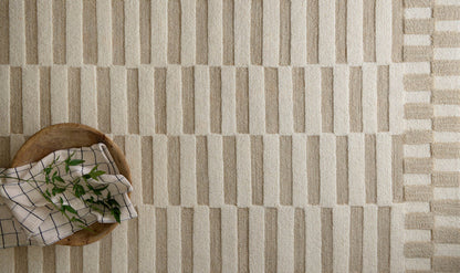 The Rug Corner Chris Loves Julia x Loloi Chris Loves Julia - Bradley Ivory / Beige Area Rug