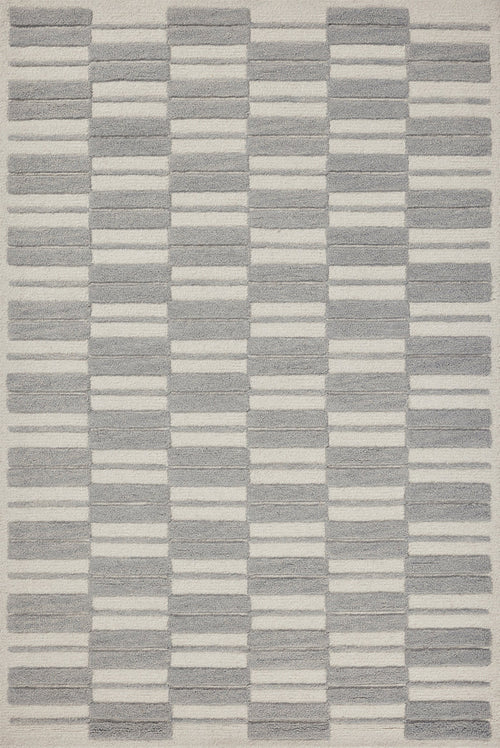 The Rug Corner Chris Loves Julia x Loloi Chris Loves Julia - Bradley Ivory / Grey Area Rug