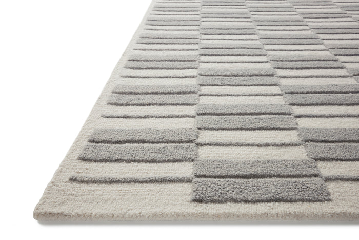 The Rug Corner Chris Loves Julia x Loloi Chris Loves Julia - Bradley Ivory / Grey Area Rug