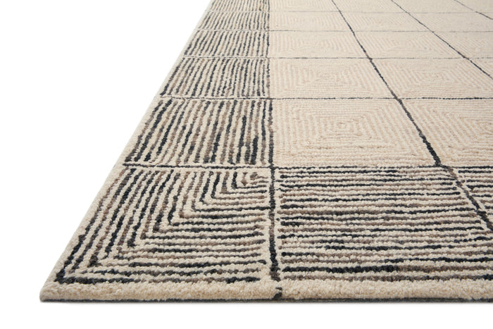 The Rug Corner Chris Loves Julia x Loloi Chris Loves Julia - Francis Cream / Black Area Rug