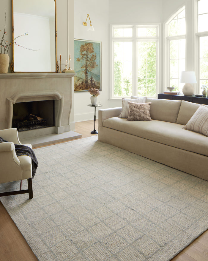 The Rug Corner Chris Loves Julia x Loloi Chris Loves Julia - Francis Silver / Sky Area Rug