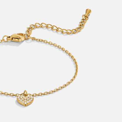 'Crazy in Love' Heart Bracelet