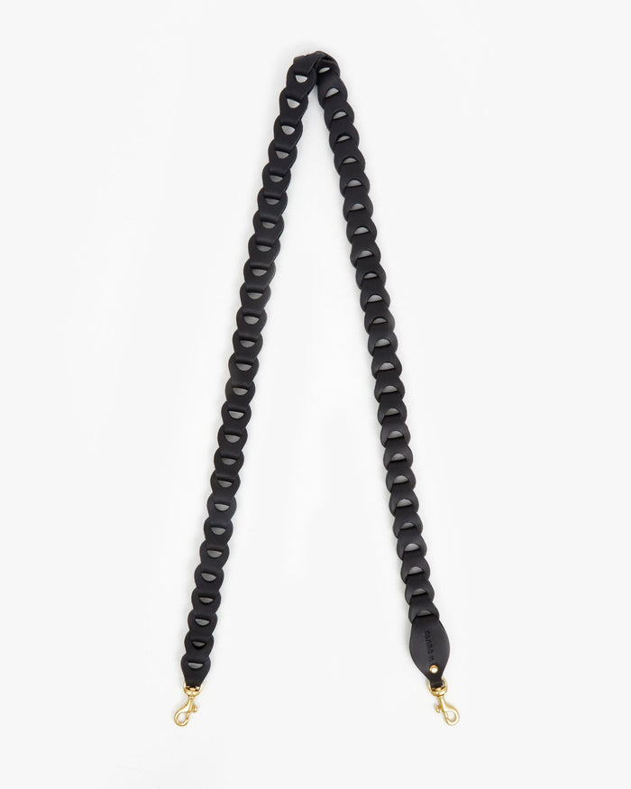 Black Link Crossbody Strap