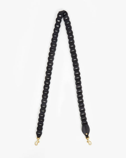 Black Link Crossbody Strap