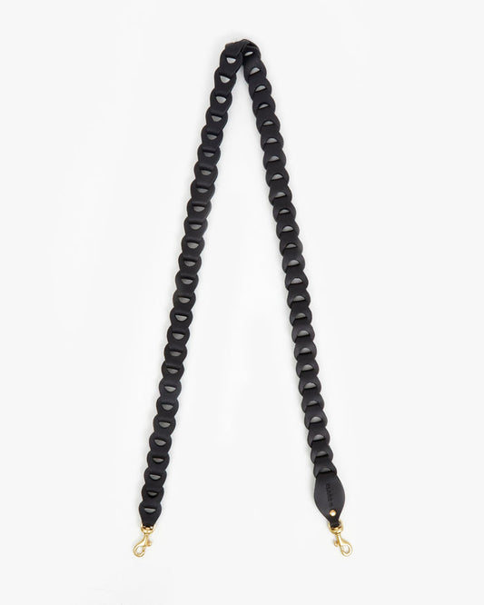 Black Link Crossbody Strap