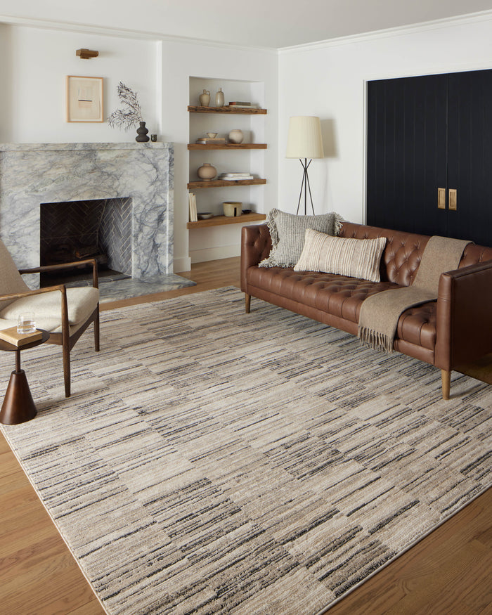The Rug Corner Loloi II Darby Charcoal / Sand
