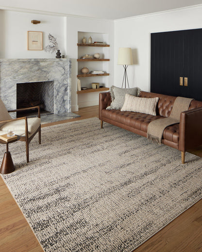 The Rug Corner Loloi II Darby Oatmeal / Charcoal