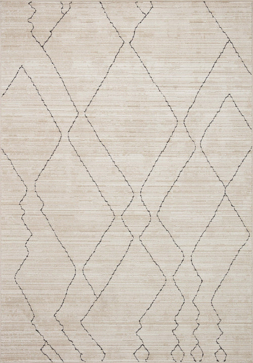 The Rug Corner Loloi II Darby Sand / Charcoal