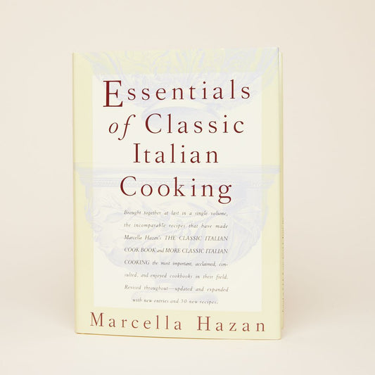 Essentials of Classic Italian Cooking