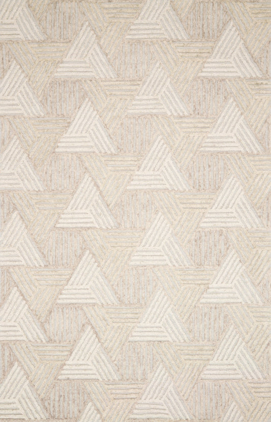 The Rug Corner Loloi Ehren Oatmeal / Ivory