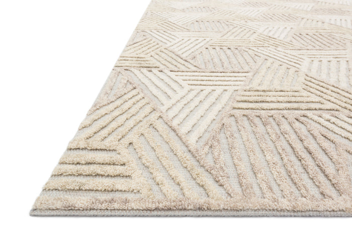 The Rug Corner Loloi Ehren Oatmeal / Ivory