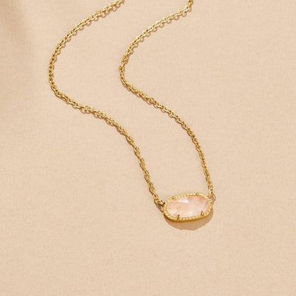Ember Stone Pendant Necklace