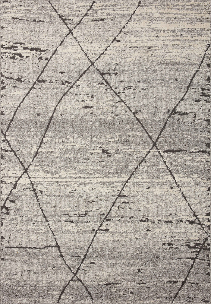 The Rug Corner Loloi II Fabian Grey / Charcoal