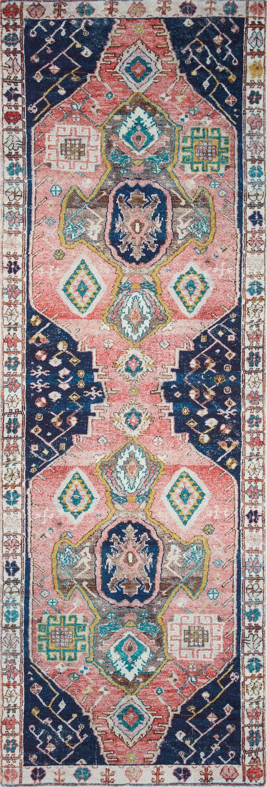 The Rug Corner Loloi II Fiona Rust / Navy