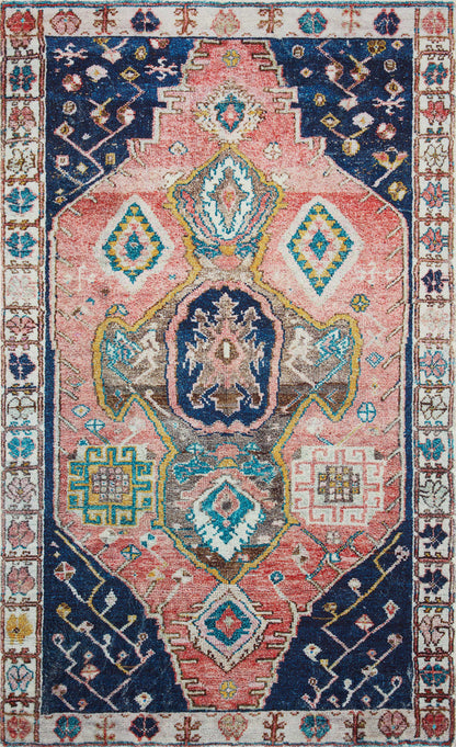 The Rug Corner Loloi II Fiona Rust / Navy