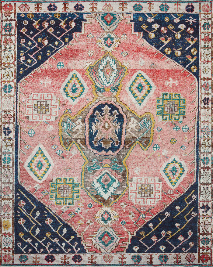 The Rug Corner Loloi II Fiona Rust / Navy