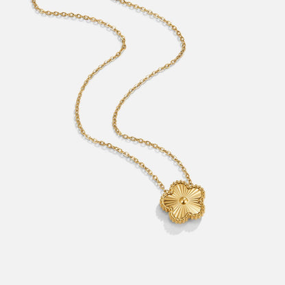 Free Golden Clover Necklace