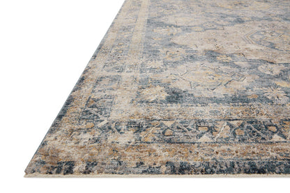 The Rug Corner Loloi Gaia Denim / Taupe