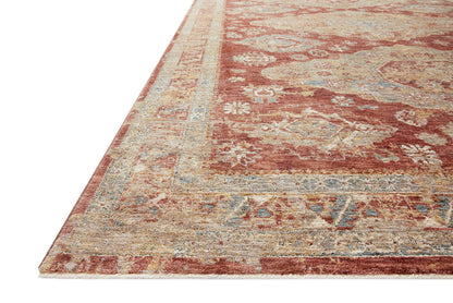The Rug Corner Loloi Gaia Gold / Brick
