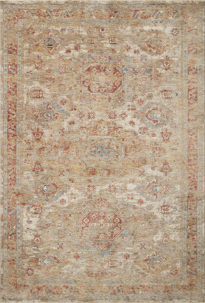 The Rug Corner Loloi Gaia Gold / Taupe