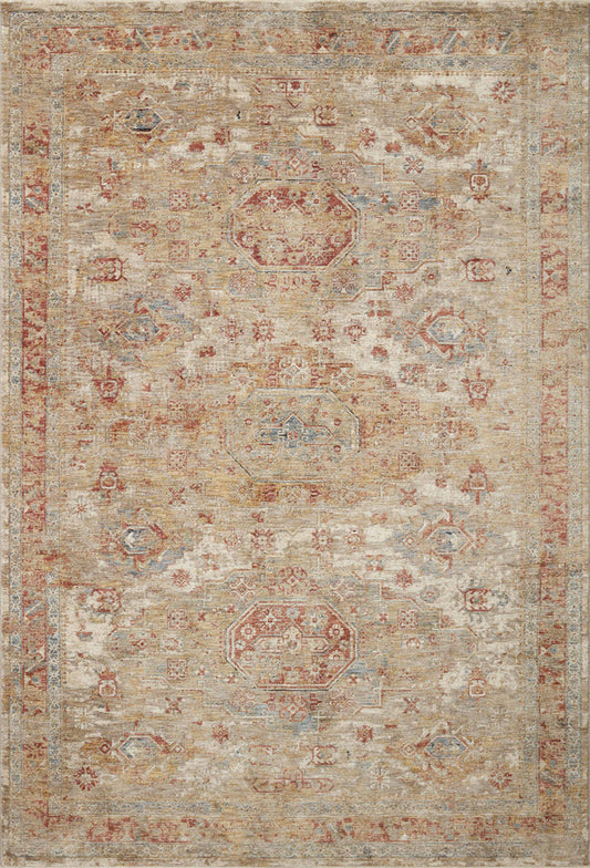 The Rug Corner Loloi Gaia Gold / Taupe