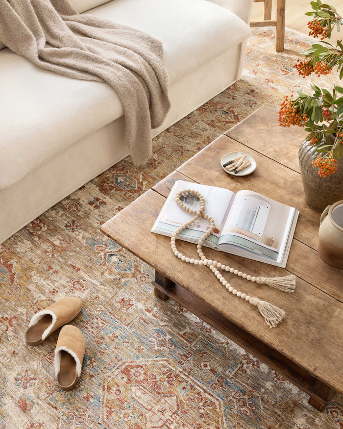 The Rug Corner Loloi Gaia Gold / Taupe