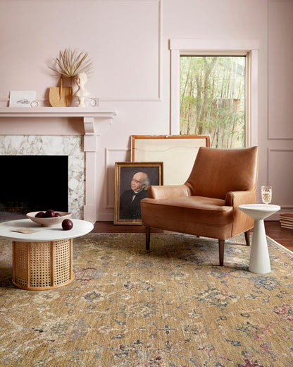 The Rug Corner Loloi Giada Gold / Multi