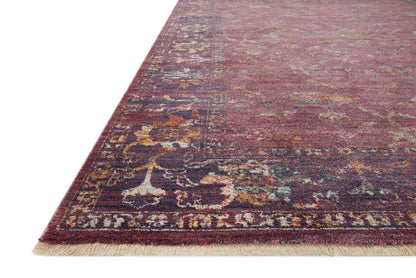 The Rug Corner Loloi Giada Grape / Multi