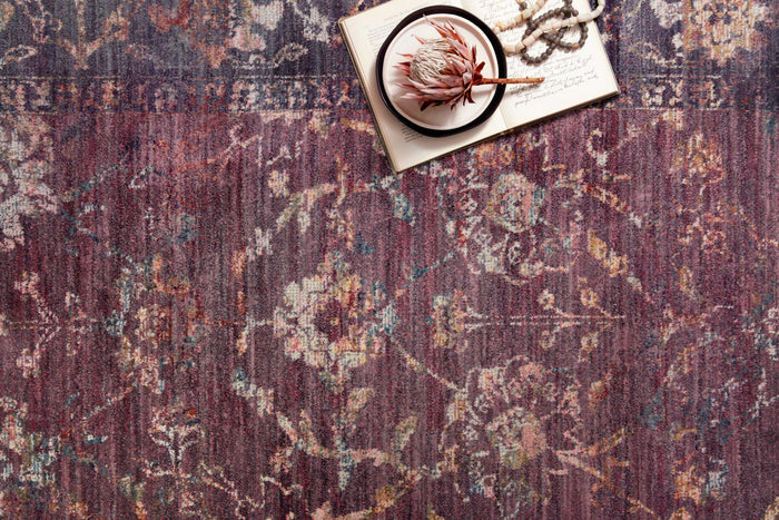 The Rug Corner Loloi Giada Grape / Multi