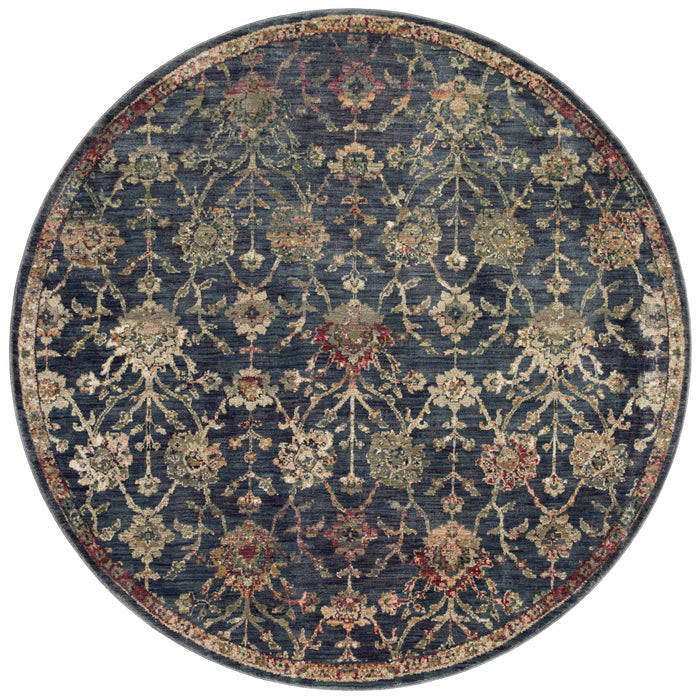 The Rug Corner Loloi Giada Navy / Multi