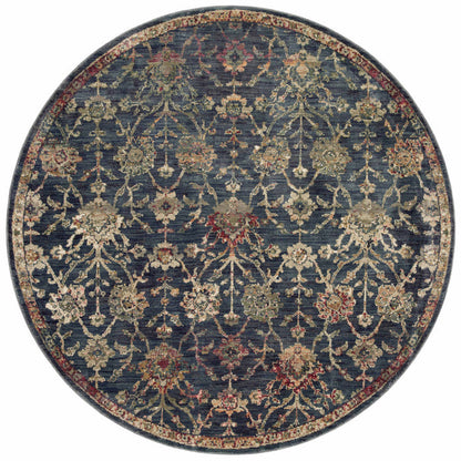 The Rug Corner Loloi Giada Navy / Multi